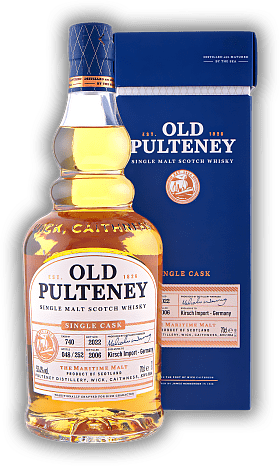 Old Pulteney Single Cask No. 740 15 Years 2006/2022 Exclusive to Kirsch Import Germany 53,4%