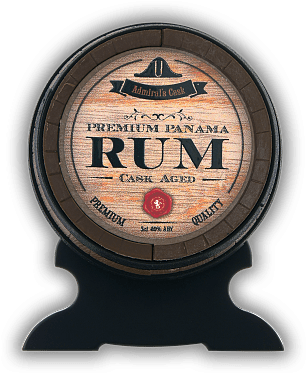Old St. Andrews Panama Rum Barrel Mini 0,05 Liter
