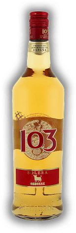 Osborne 103 Solera Etiqueta Blanca Spanische Spirituose 1,0 Liter
