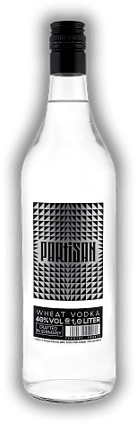 Partisan Black Vodka 40% 1,0 Liter