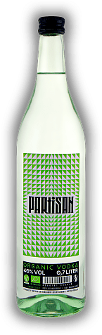 Partisan Green Organic Vodka 40%