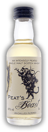 Peat's Beast Single Malt 46% 0,05 Liter