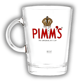 Pimm's No.1 Henkelglas 0,3 Liter mit 5cl Eichstrich