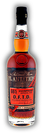 Plantation O.F.T.D. Overproof Dark Rum 69%