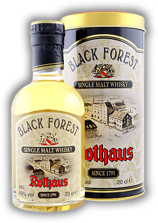 Rothaus Black Forest Single Malt Whisky 43% 0,2 Liter