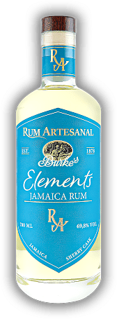 Rum Artesanal Burke´s Elements Jamaica Rum - Water