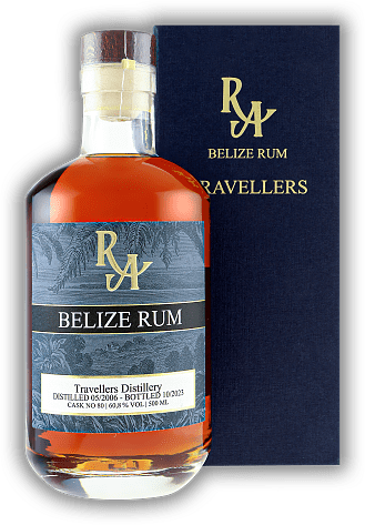 Rum Artesanal Single Cask Belize Rum Travellers Distillery 17 Years 2006/2023 Cask No. 80 60,8%