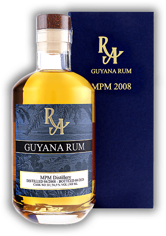 Rum Artesanal Single Cask Guyana 16 Jahre 2008/2024 MPM Distillery Cask No. 30 56,5%