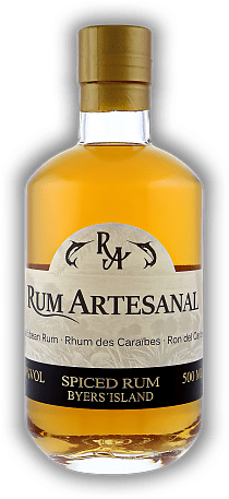 Rum Artesanal Spiced Rum Byers'Island