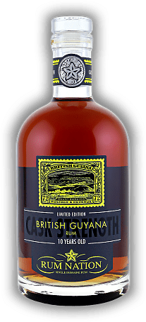 Rum Nation British Guyana 10 Years Cask Strength 56,4%