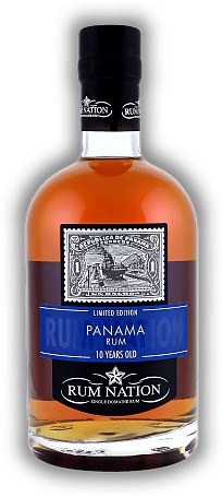 Rum Nation Panama 10 Years