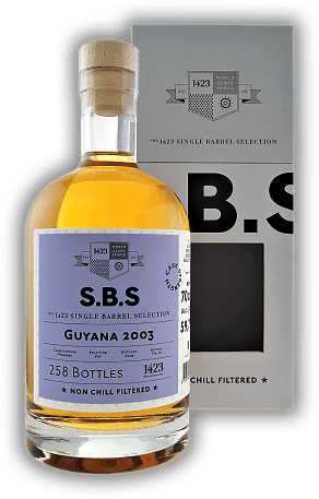 SBS Rum Guyana 2003 59,7%