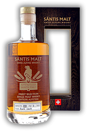 Säntis Malt Edition Alpstein No. XVII Rum Cask Finish 0,5 Liter