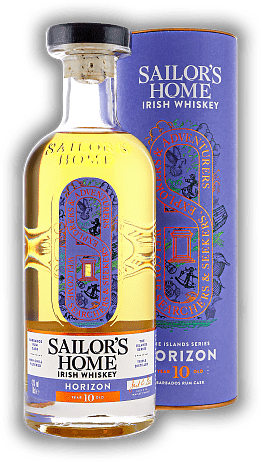 Sailor's Home Irish Whiskey The Horizon 10 Years The Islands Series