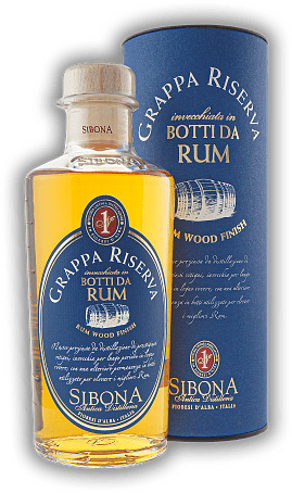 Sibona Grappa Riserva Botti da Rum