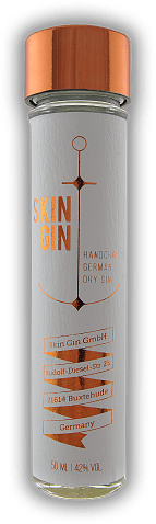 Skin Gin - Edition blanc Röhrchen 0,05 Liter