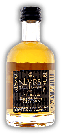 Slyrs Bavarian Single Malt Whisky Fifty-One 51% 0,05 Liter