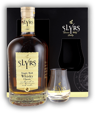 Slyrs Single Malt Classic Whisky + Glas in GP
