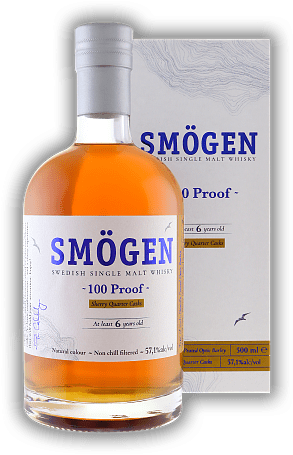 Smögen 100 Proof Swedish Single Malt Whisky 6 Years Batch 2 57,1%