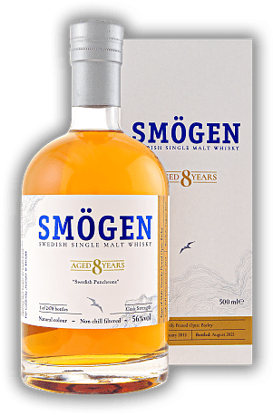 Smögen Swedish Puncheons Single Malt Whisky 8 Years 2013/2021 56%