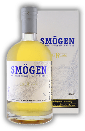 Smögen Swedish Single Malt Whisky 8 Years 2012/2020 59,8%