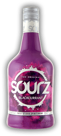 Sourz Blackcurrant Schwarze Johannisbeere Spirit Drink