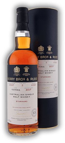 Starward Berry Bros. & Rudd Australian Single Malt Whisky 3 Years 2017/2020 #10067 for Kirsch 53,0%
