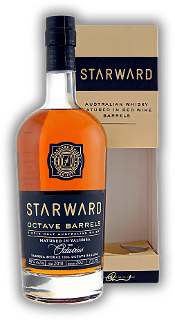 Starward Octave Barrels Australian Single Malt Whisky 2018/2021