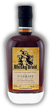 Starward Whisky Druid Australian Single Malt Whisky 4 Years 2017/2022 #10583 56,8%