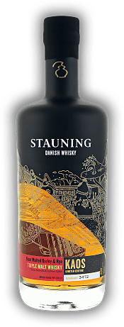 Stauning KAOS Rum Cask Triple Malt Danish Whisky 4 Years 2017/2022 54,4%