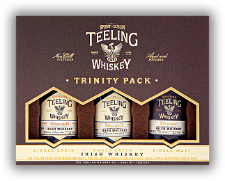 Teeling Whiskey Trinity Pack 3x0,05 Liter Single Grain, Small Batch, Single Malt