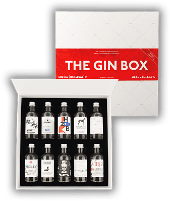 The Gin Box - World Gin Tour Edition 2020 10x0,05 Liter
