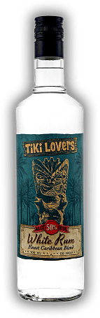 Tiki Lovers White Rum Jamaika / Trinidad 50%