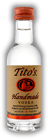 Tito's Handmade Vodka 0,05 Liter