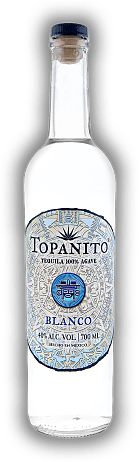 Topanito Tequila 100% Agave Blanco 40%