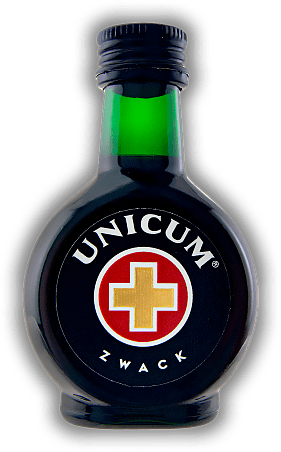 Unicum Zwack Kräuterlikör Ungarn PET  0,04 Liter