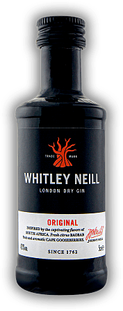 Whitley Neill Handcrafted Dry Gin Original 0,05 Liter