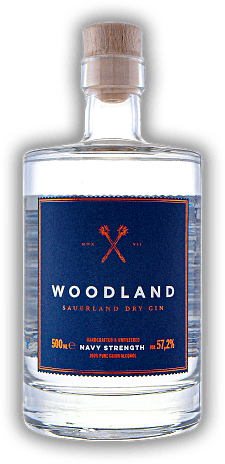 Woodland Sauerland Dry Gin Navy Strength