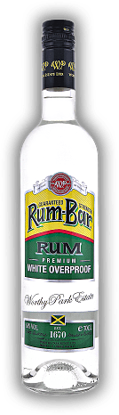Worthy Park Rum-Bar White Overproof 63%