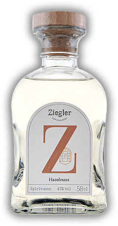 Ziegler Haselnuss Spirituose 0,5 Liter