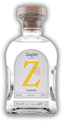Ziegler Mirabelle Brand 0,5 Liter