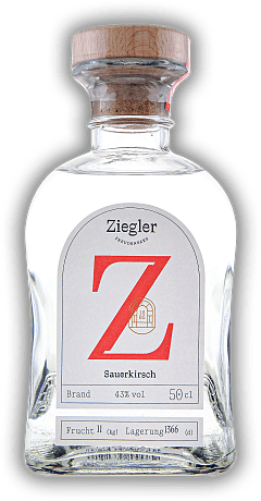 Ziegler Sauerkirsch Brand 0,5 Liter