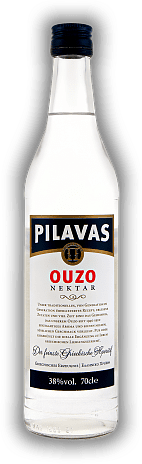 Weinquelle Ouzo - 12,50 Nektar Lühmann 38%, Pilavas €
