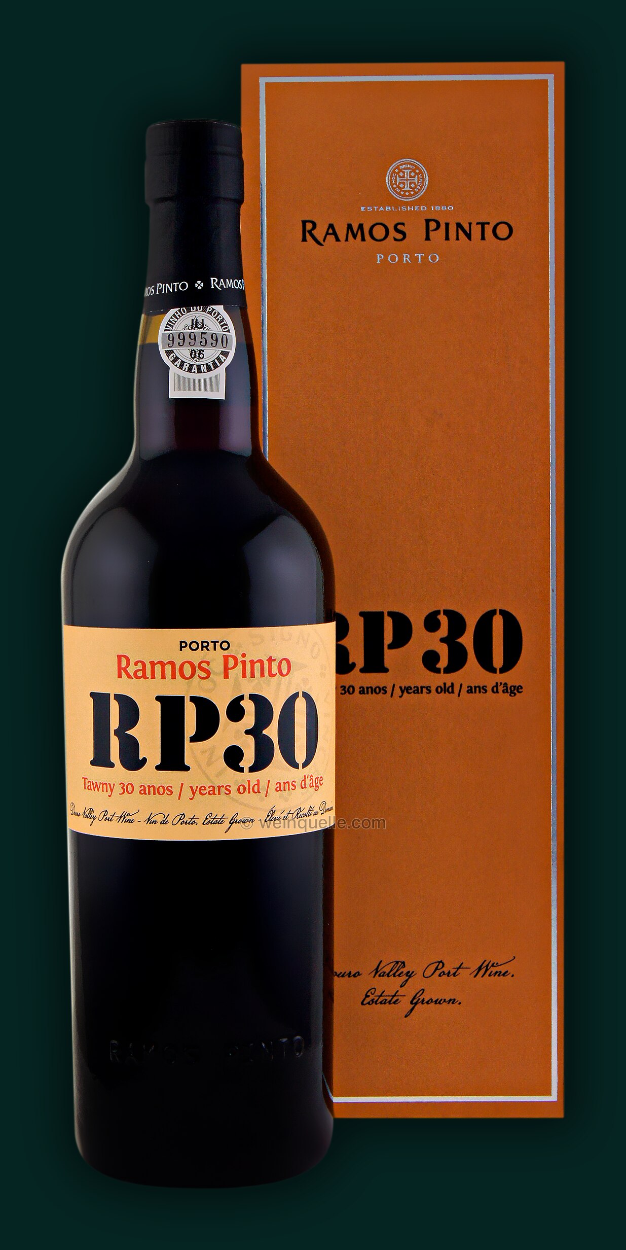 Ramos Pinto 30 Years RP30 Tawny Port, 115,00 € - Weinquelle Lühmann