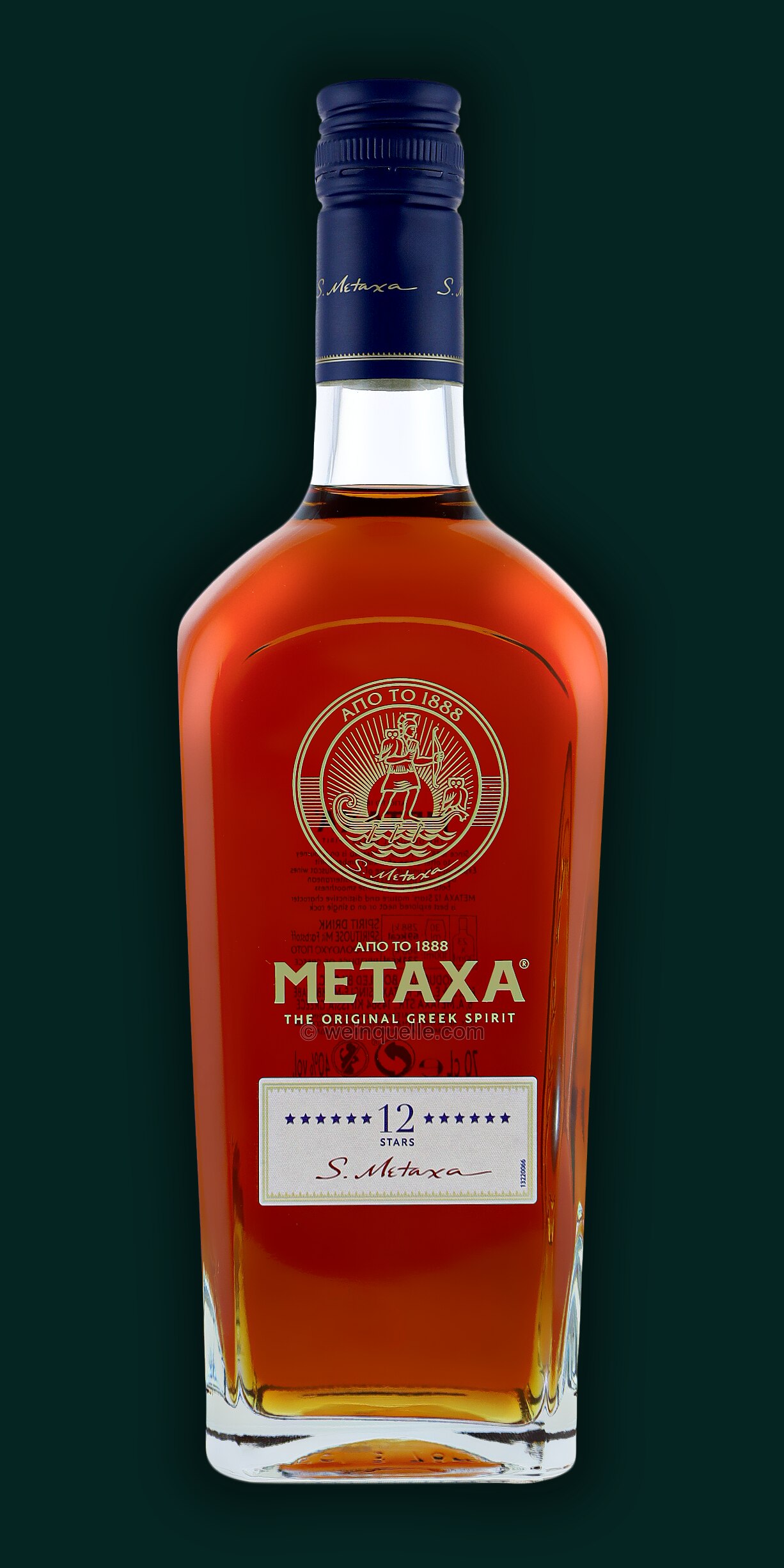 Metaxa 12 Stars, 32,50 € - Weinquelle Lühmann