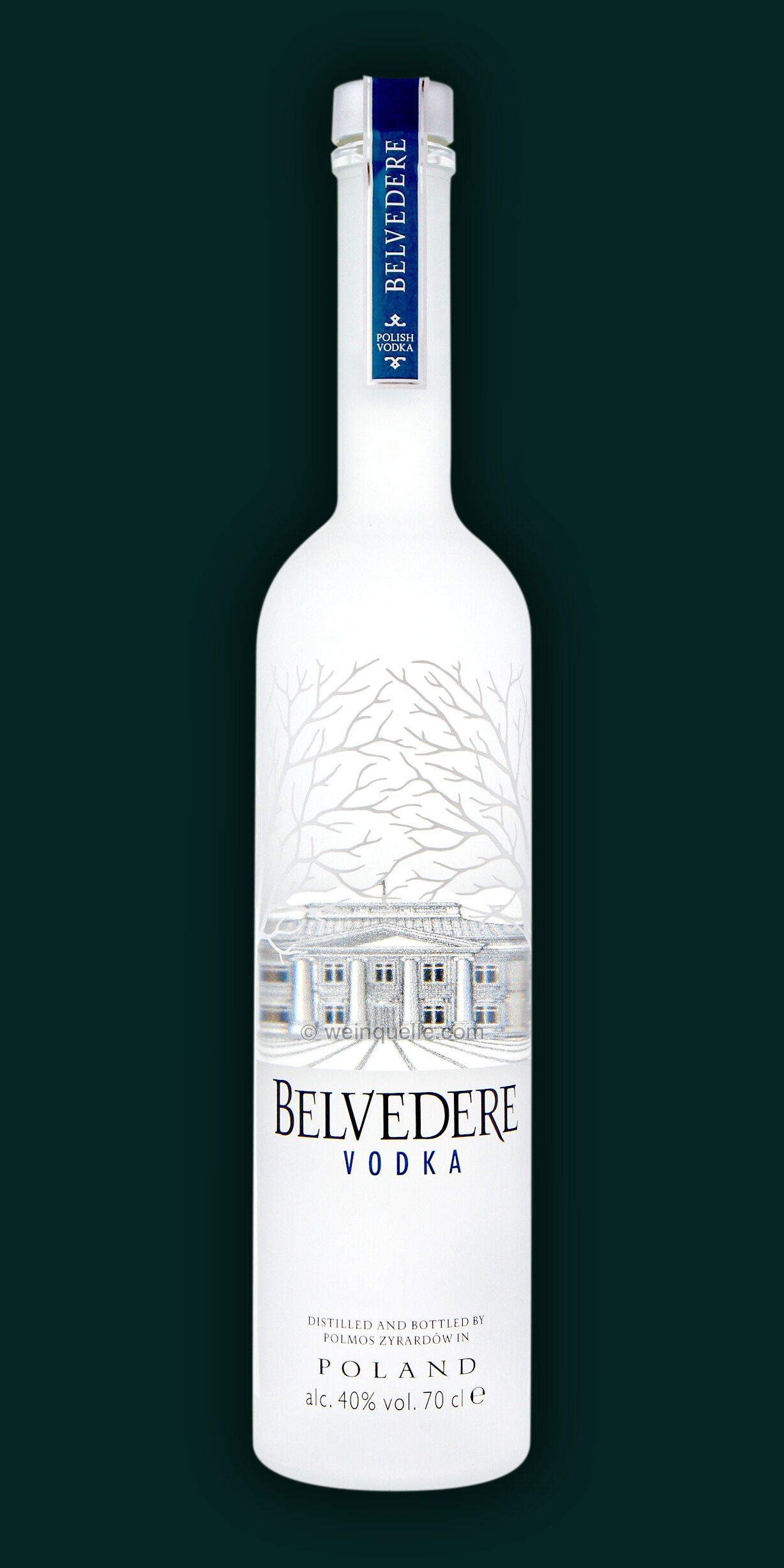 Belvedere Vodka 0,7l, alc. 40 Vol.-%, Wodka Polen
