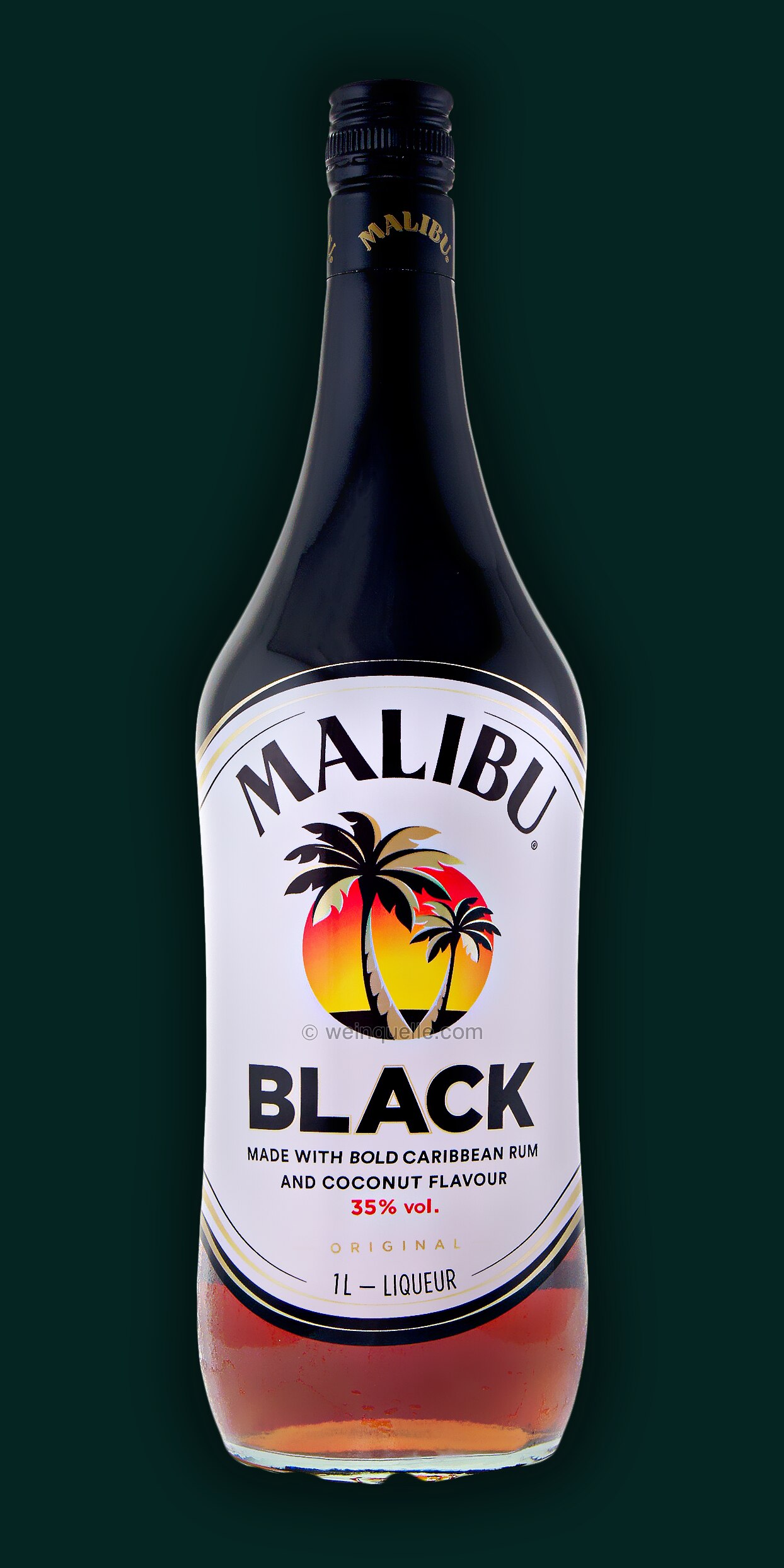 Malibu Caribbean Rum With Coconut Liqueur / Malibu - Red ...