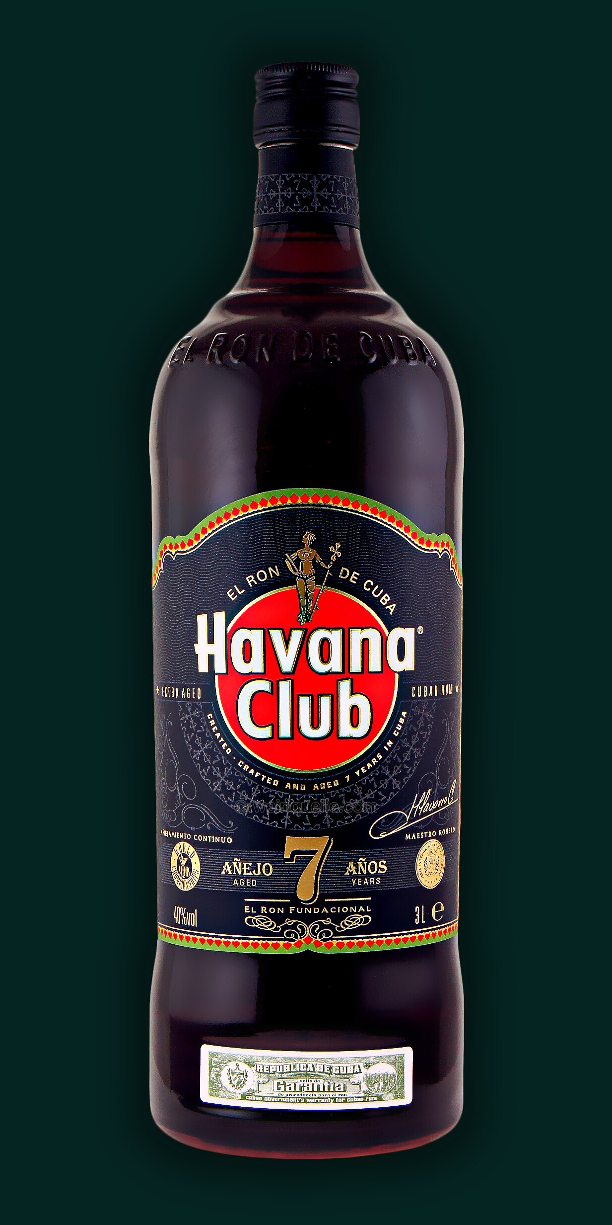 Havana Club Anejo 7 Anos 3,0 Liter - Weinquelle Lühmann