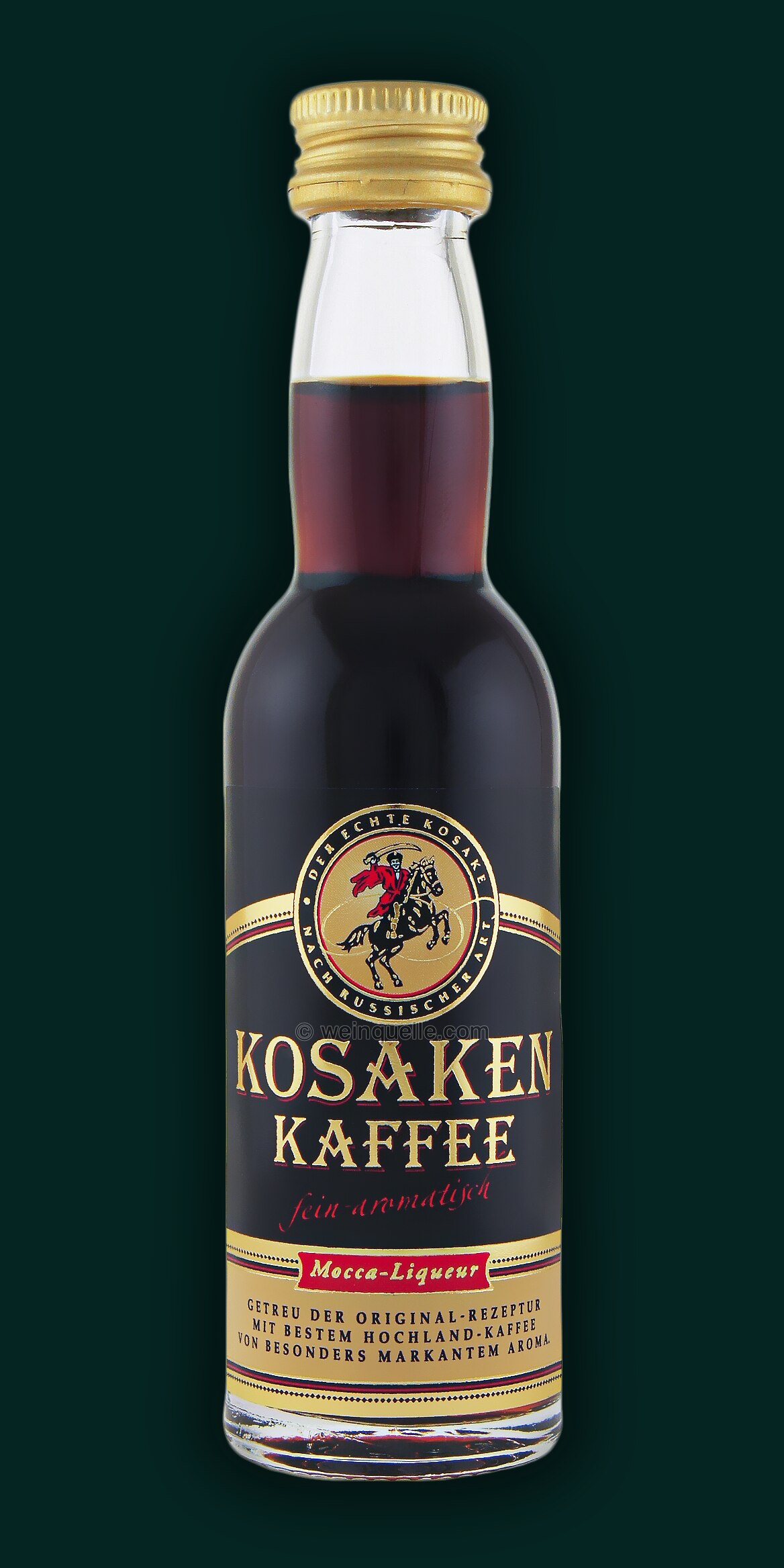 Kosaken Kaffee Mocca - Liqueur 0,04 Liter - Weinquelle Lühmann