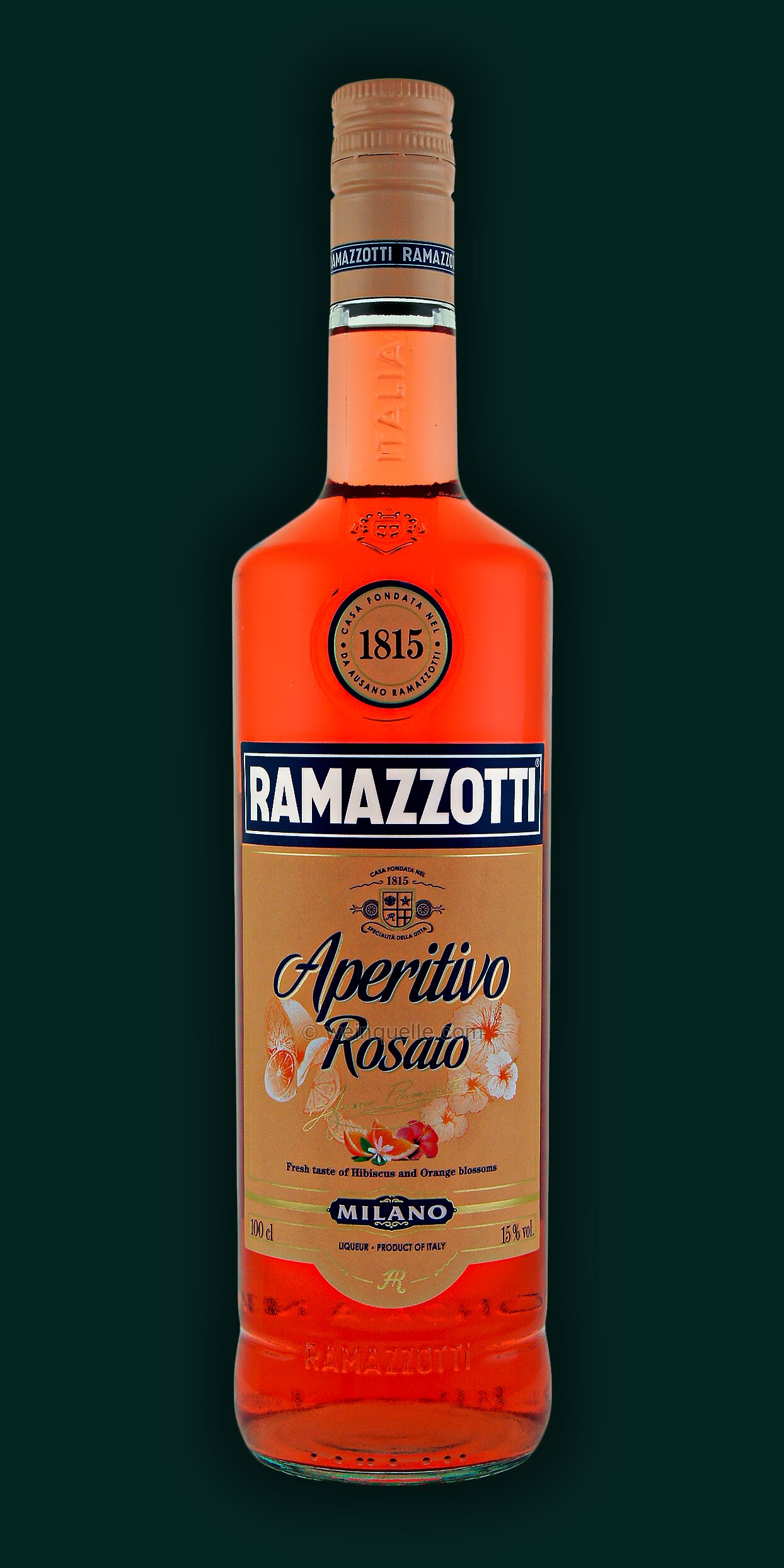 Weinquelle Rosato 1,0 - Ramazzotti Lühmann Aperitivo Liter